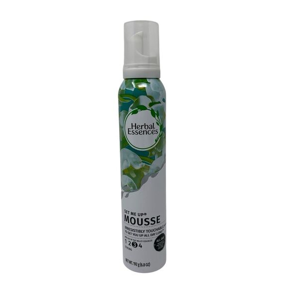 Herbal Essences Set Me Up Mousse Lily Of The Valley #3 Strong Hold 6.8 oz - Picture 1 of 4
